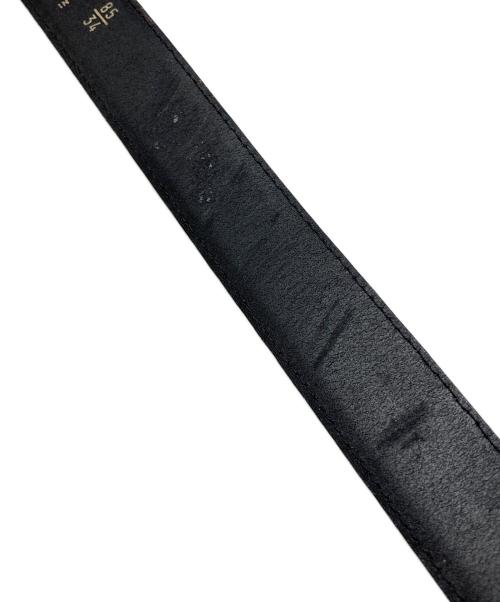 GIANNI VERSACE（ジャンニ・ヴェルサーチ）GIANNI VERSACE (ジャンニ・ヴェルサーチ) クロコベルト ブラック サイズ:85/34の古着・服飾アイテム