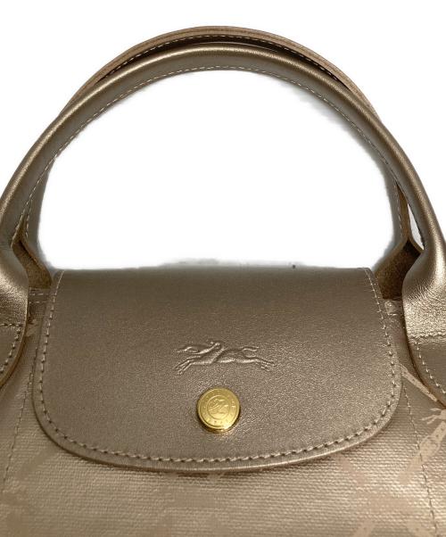 LONGCHAMP（ロンシャン）LONGCHAMP (ロンシャン) ル プリアージュ トートバッグ ベージュの古着・服飾アイテム