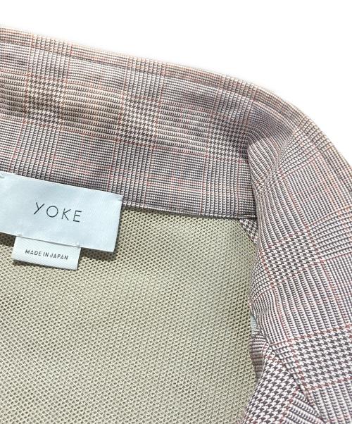 YOKE（ヨーク）YOKE (ヨーク) DOWNSIZING DRIZZLER JACKET ブラウン サイズ:Ⅿの古着・服飾アイテム