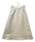 NOLLEY'S（ノーリーズ）の古着「Aラインサテンスカート」｜アイボリー