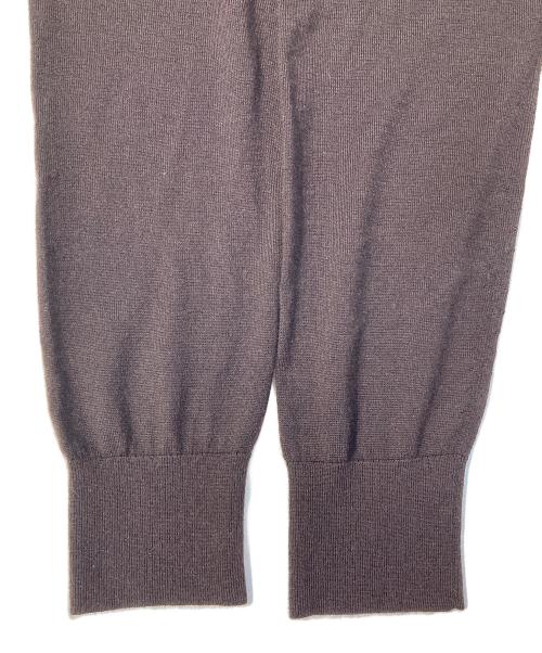 DRAWER（ドゥロワー）DRAWER (ドゥロワー) 18Gタートルネックニット ブラウン サイズ:SIZE１の古着・服飾アイテム