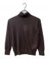 DRAWER（ドゥロワー）の古着「18Gタートルネックニット」｜ブラウン