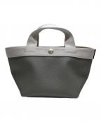 Herve Chapelierエルベシャプリエ）の古着「701GP リュクス舟型トートS」｜グラニ×シルバー