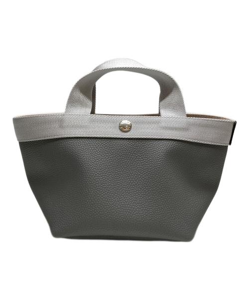 Herve Chapelier（エルベシャプリエ）Herve Chapelier (エルベシャプリエ) 701GP リュクス舟型トートS グラニ×シルバーの古着・服飾アイテム