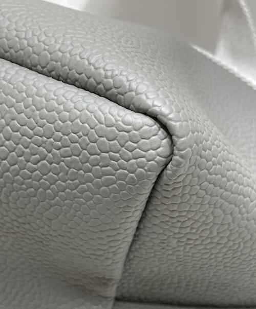 Herve Chapelier（エルベシャプリエ）Herve Chapelier (エルベシャプリエ) 701GP リュクス舟型トートS グラニ×シルバーの古着・服飾アイテム