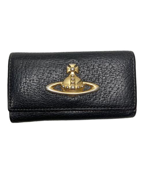 Vivienne Westwood（ヴィヴィアンウエストウッド）Vivienne Westwood (ヴィヴィアンウエストウッド) 4連キーケース ブラックの古着・服飾アイテム