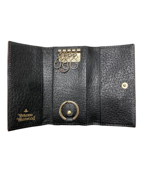 Vivienne Westwood（ヴィヴィアンウエストウッド）Vivienne Westwood (ヴィヴィアンウエストウッド) 4連キーケース ブラックの古着・服飾アイテム