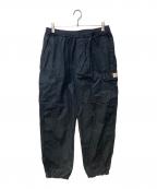 stussyステューシー）の古着「Ripstop Cargo Beach」｜ブラック