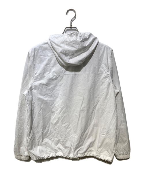 NIKE（ナイキ）NIKE (ナイキ) フルジップ ウーブン ジャケット ホワイト サイズ:Ⅼの古着・服飾アイテム