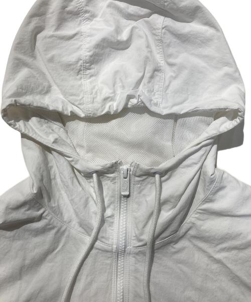 NIKE（ナイキ）NIKE (ナイキ) フルジップ ウーブン ジャケット ホワイト サイズ:Ⅼの古着・服飾アイテム
