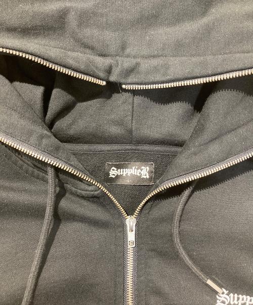 SUPPLIER（サプライヤー）SUPPLIER (サプライヤー) フレイムパーカー ブラック サイズ:Ⅼの古着・服飾アイテム