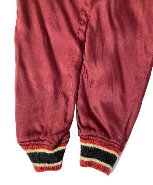 雅結（ミヤビムスビ）雅結 (ミヤビムスビ) スカジャン ワインレッド サイズ:Lの古着・服飾アイテム