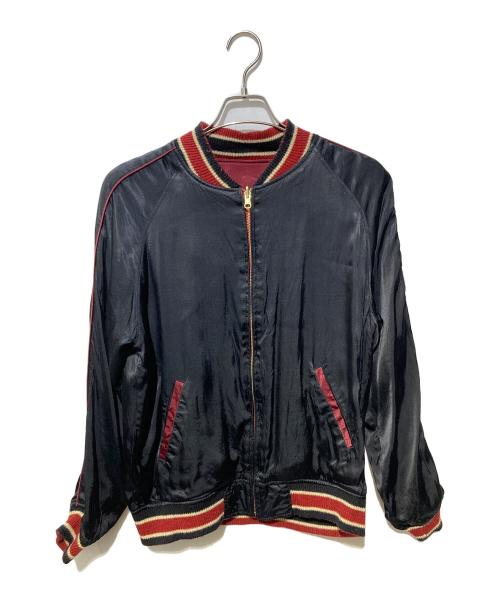 雅結（ミヤビムスビ）雅結 (ミヤビムスビ) スカジャン ワインレッド サイズ:Lの古着・服飾アイテム