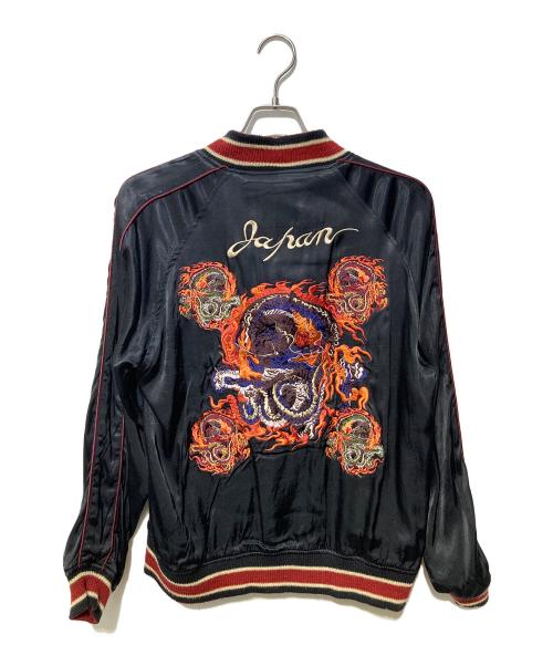 雅結（ミヤビムスビ）雅結 (ミヤビムスビ) スカジャン ワインレッド サイズ:Lの古着・服飾アイテム