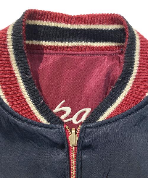 雅結（ミヤビムスビ）雅結 (ミヤビムスビ) スカジャン ワインレッド サイズ:Lの古着・服飾アイテム