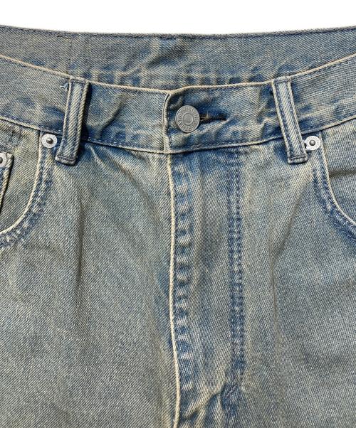 thisisneverthat（ディスイズネバーザット）thisisneverthat (ディスイズネバーザット) デニムハーフパンツ インディゴ サイズ:Ⅼの古着・服飾アイテム