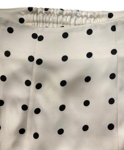 Snidel（スナイデル）Snidel (スナイデル) マーメイドサテンスカート ホワイト サイズ:SIZE1の古着・服飾アイテム