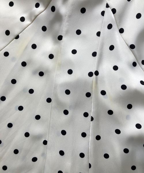 Snidel（スナイデル）Snidel (スナイデル) マーメイドサテンスカート ホワイト サイズ:SIZE1の古着・服飾アイテム