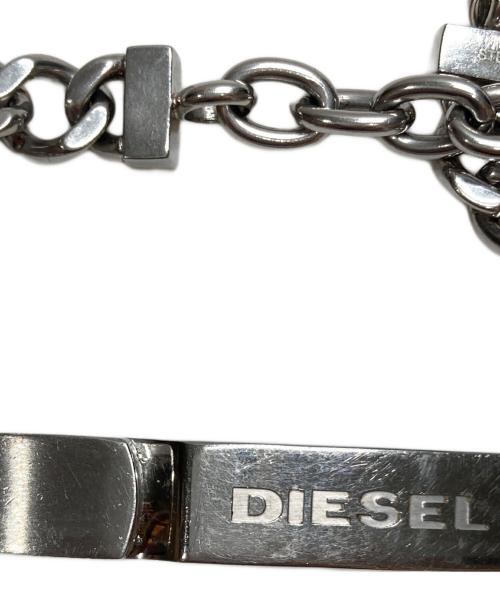DIESEL（ディーゼル）DIESEL (ディーゼル) ブレスレット シルバーの古着・服飾アイテム