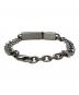 DIESEL (ディーゼル) ブレスレット シルバー：7000円
