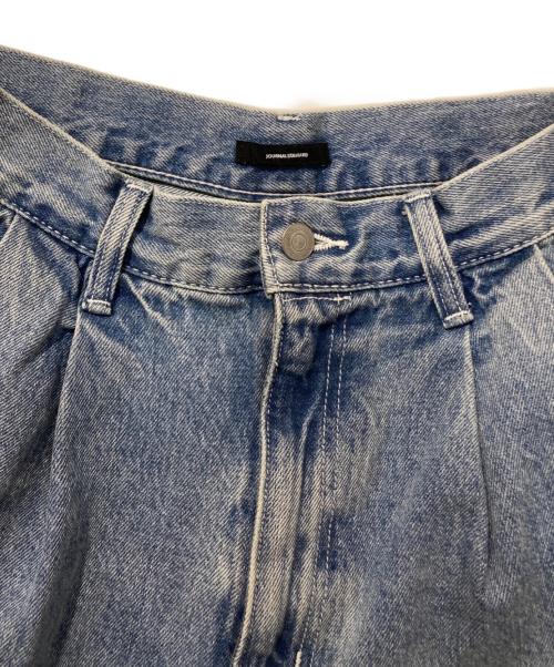 JOURNAL STANDARD（ジャーナルスタンダード）JOURNAL STANDARD (ジャーナルスタンダード) 2タックワイドデニムパンツ インディゴ サイズ:38の古着・服飾アイテム