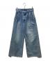 JOURNAL STANDARD（ジャーナルスタンダード）の古着「2タックワイドデニムパンツ」｜インディゴ