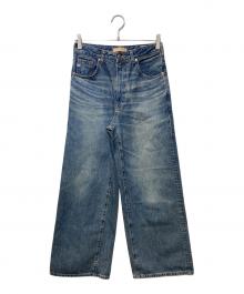 EDWIN（エドウィン）の古着「SOMETHING LISA ヴィンテージワイドデニムパンツ」