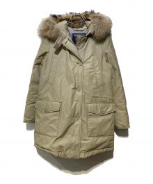 WOOLRICH（ウールリッチ）の古着「タヌキファーARCTIC PARKA」｜ベージュ