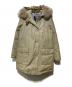 WOOLRICH（ウールリッチ）の古着「タヌキファーARCTIC PARKA」｜ベージュ