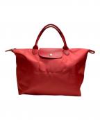 LONGCHAMPロンシャン）の古着「ル・プリアージュ ネオMル・プリアージュ ネオM」｜レッド