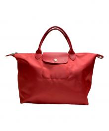 LONGCHAMP（ロンシャン）の古着「ル・プリアージュ ネオMル・プリアージュ ネオM」｜レッド