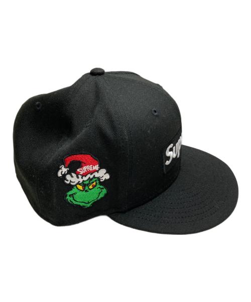New Era（ニューエラ）New Era (ニューエラ) SUPREME (シュプリーム) Grinch Box Logo ブラックの古着・服飾アイテム