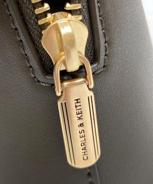 CHARLES & KEITH（チャールズアンドキース）CHARLES & KEITH (チャールズアンドキース) トートバッグ ブラウンの古着・服飾アイテム