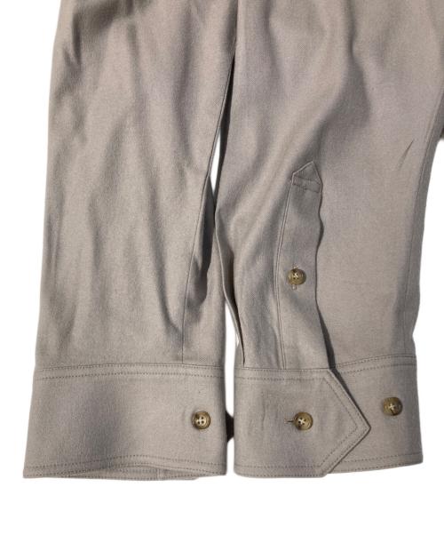 theory luxe（セオリーリュクス）theory luxe (セオリーリュクス) PRECIOUS (プレシャス) LT Flannel Carolieシャツワンピース ベージュ サイズ:38の古着・服飾アイテム