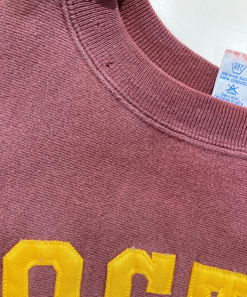 Champion REVERSE WEAVE（チャンピオン リバース ウィーブ）Champion REVERSE WEAVE (チャンピオン リバース ウィーブ) クルーネックスウェット レッド サイズ:Mの古着・服飾アイテム
