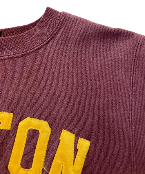 Champion REVERSE WEAVE（チャンピオン リバース ウィーブ）Champion REVERSE WEAVE (チャンピオン リバース ウィーブ) クルーネックスウェット レッド サイズ:Mの古着・服飾アイテム