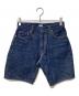WAREHOUSE（ウエアハウス）の古着「デニムハーフパンツ」｜インディゴ