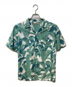 STANDARD CALIFORNIAスタンダードカリフォルニア）の古着「アロハシャツ」｜グリーン