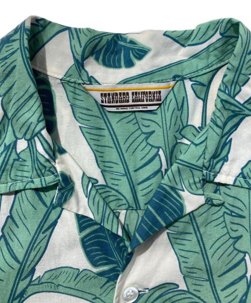 STANDARD CALIFORNIA（スタンダードカリフォルニア）STANDARD CALIFORNIA (スタンダードカリフォルニア) アロハシャツ グリーン サイズ:Ｓの古着・服飾アイテム