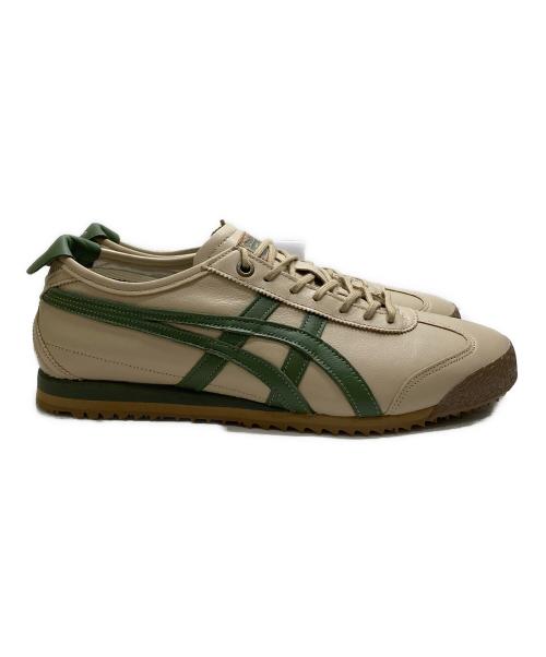 Onitsuka Tiger（オニツカタイガー）Onitsuka Tiger (オニツカタイガー) MEXICO 66 SD BEIGE GREEN サイズ:26 未使用品の古着・服飾アイテム