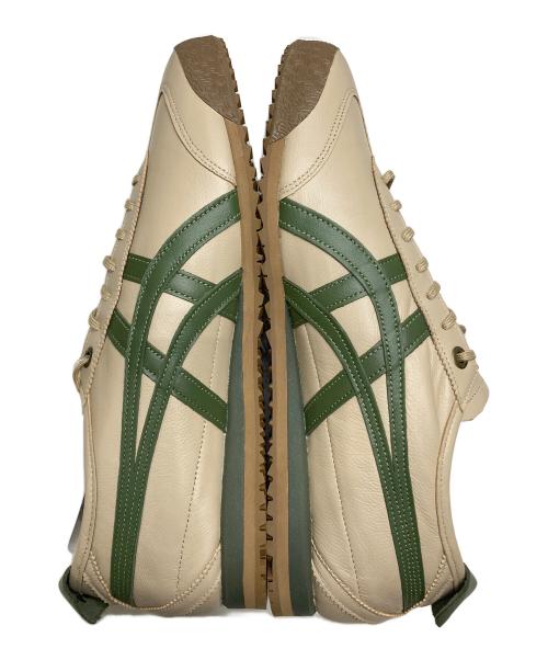 Onitsuka Tiger（オニツカタイガー）Onitsuka Tiger (オニツカタイガー) MEXICO 66 SD BEIGE GREEN サイズ:26 未使用品の古着・服飾アイテム