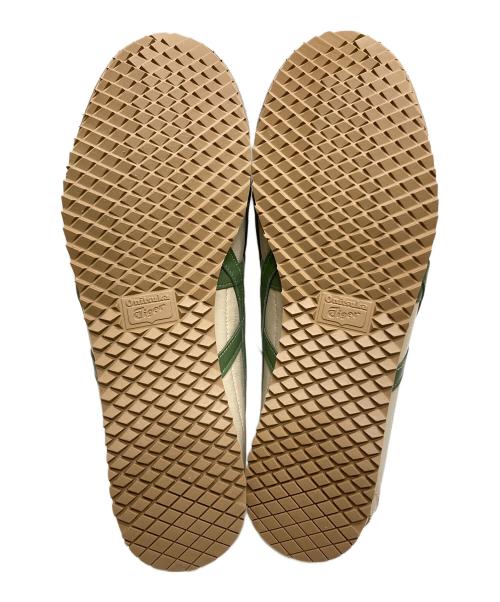 Onitsuka Tiger（オニツカタイガー）Onitsuka Tiger (オニツカタイガー) MEXICO 66 SD BEIGE GREEN サイズ:26 未使用品の古着・服飾アイテム