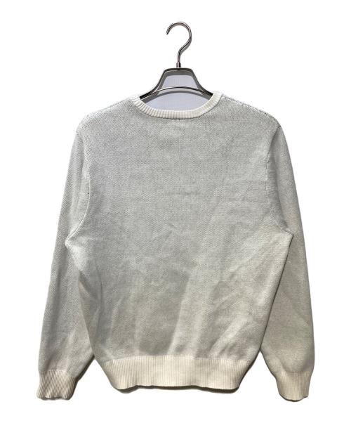 HUF（ハフ）HUF (ハフ) SONG INTARSIA SWEATER ホワイト サイズ:Ⅿの古着・服飾アイテム