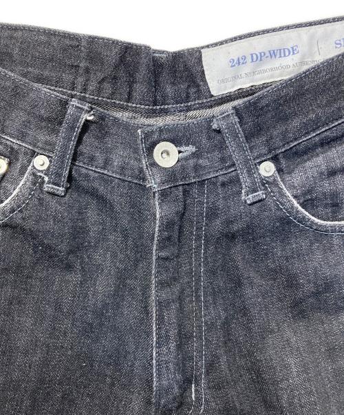 NEIGHBORHOOD（ネイバーフッド）NEIGHBORHOOD (ネイバーフッド) RIGID DENIM DP WIDE PANTS グレー サイズ:Ｓの古着・服飾アイテム