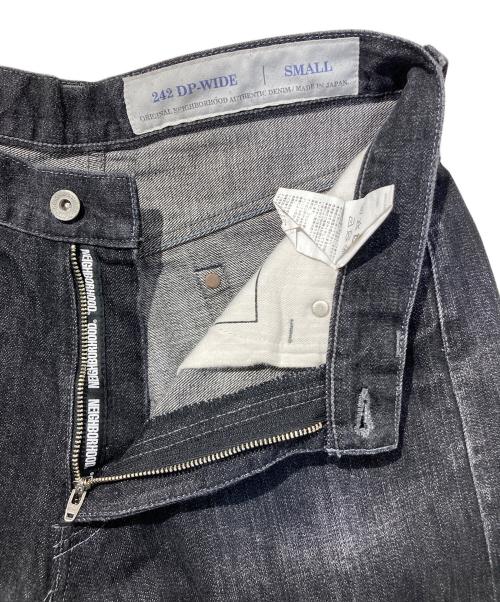 NEIGHBORHOOD（ネイバーフッド）NEIGHBORHOOD (ネイバーフッド) RIGID DENIM DP WIDE PANTS グレー サイズ:Ｓの古着・服飾アイテム