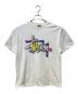 stussy（ステューシー）の古着「ポップバブルロゴTシャツ」｜ホワイト