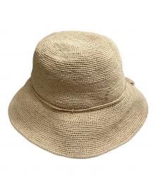 HELEN KAMINSKI（ヘレンカミンスキー）の古着「ラフィアハット」｜ベージュ