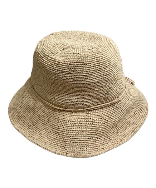 HELEN KAMINSKI（ヘレンカミンスキー）HELEN KAMINSKI (ヘレンカミンスキー) ラフィアハット ベージュの古着・服飾アイテム
