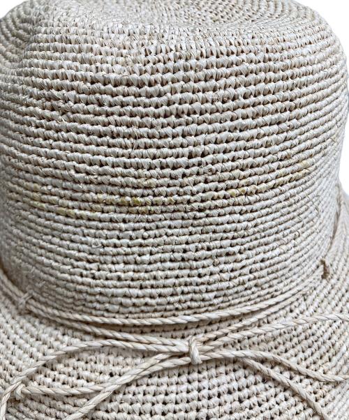 HELEN KAMINSKI（ヘレンカミンスキー）HELEN KAMINSKI (ヘレンカミンスキー) ラフィアハット ベージュの古着・服飾アイテム