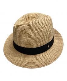 HELEN KAMINSKI（ヘレンカミンスキー）の古着「リボンストローハット」｜ベージュ